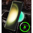 Obal na mobil pre Samsung Galaxy S23 Ultra, Heavy Duty Ring Belt Clip, zelený