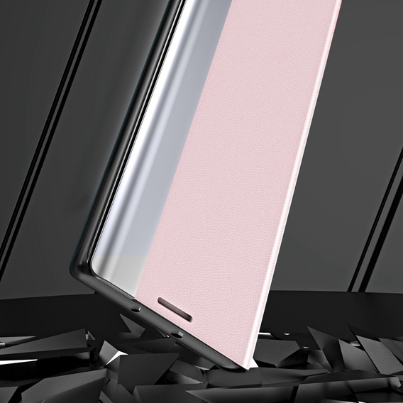 Klapkové puzdro pre Xiaomi Poco M4 Pro 4G, Side Magnetic, ružové