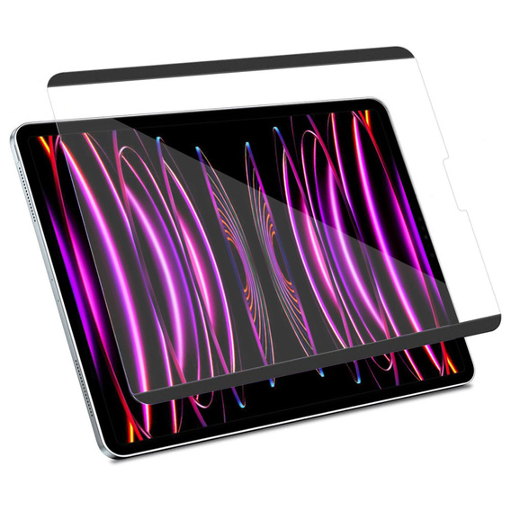 Ochranná fólia PVC Paper feel pre iPad Pro 12.9" 2022/2021/2020 (6/5/4 gen.), čierne