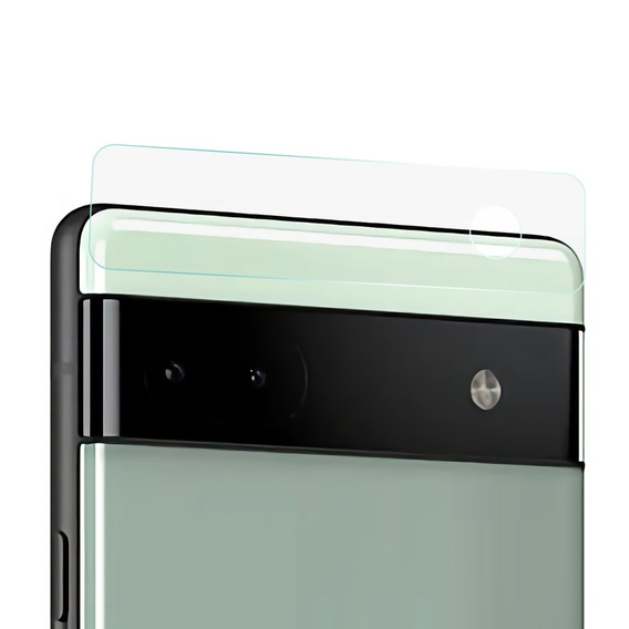 Tvrdené sklo na fotoaparát pre Google Pixel 6a, priehľadné