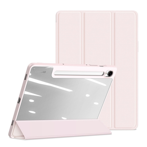 Puzdro pre Samsung Galaxy Tab S10 Lite / S10 FE / S9 FE, Dux Ducis TOBY, ružové