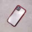 Puzdro pre iPhone 11, Magnetic Dual Glass, červené