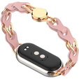 Kobieca bransoleta do Xiaomi Smart Band 10 / 9 / 8, Czarna