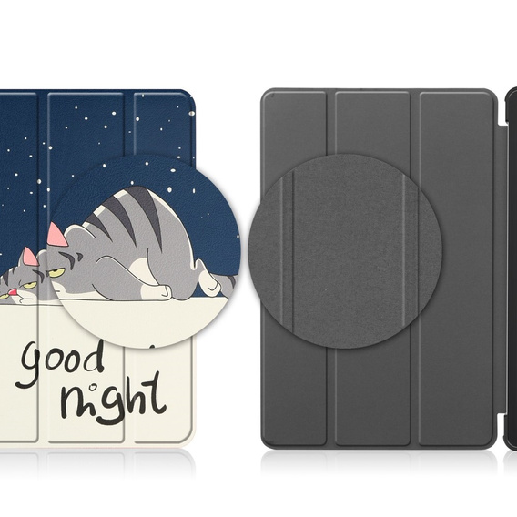 Puzdro pre Lenovo Tab M8 Gen 4 TB-300FU, Smartcase, sleeping cat