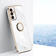 Obal na mobil pre Samsung Galaxy M23 5G / M13, Electro Ring, biele