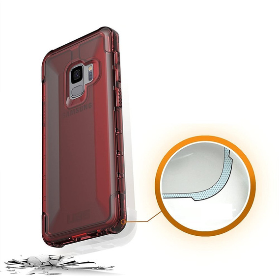 Urban Armor Gear Obal na mobil pre Samsung Galaxy S9, Plyo, červené