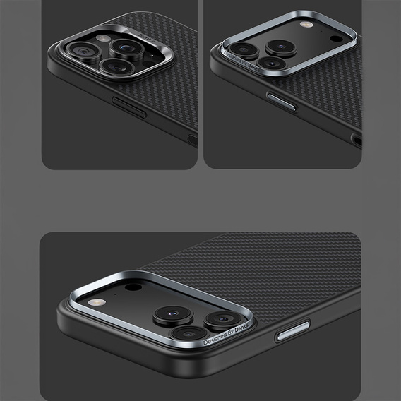 BENKS Kevlar Armor PRO Carbon Fiber 600D A069 puzdro MagSafe pre iPhone 17 Pro