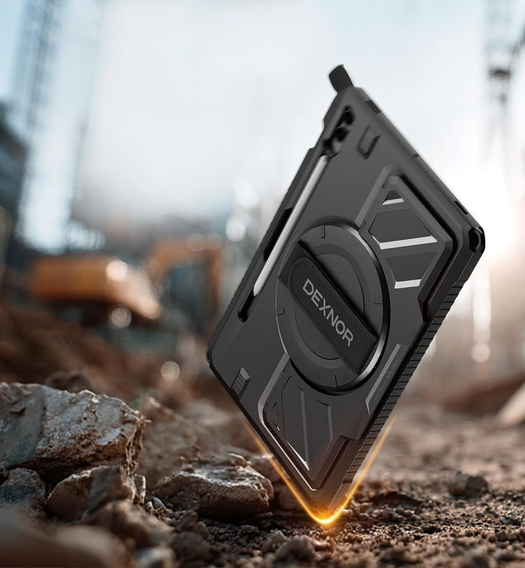 360° puzdro Dexnor s popruhom a držiakom na stylus pre Samsung Galaxy Tab S9 FE+