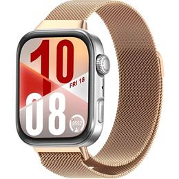 Milánsky náramok pre Huawei Watch Fit 4 / 4 Pro / 3, ružové zlato