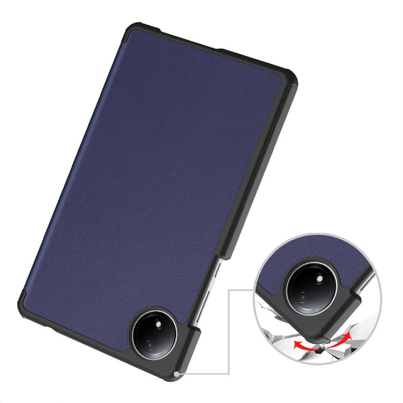 Puzdro pre Xiaomi Redmi Pad SE 8.7, Smartcase, tmavomodré
