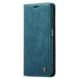 CASEME puzdro pre Samsung Galaxy M33 5G, Leather Wallet Case, modré