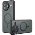 Puzdro pre Xiaomi Poco F7 Pro, pre MagSafe, ERBORD Matt Case, čierny