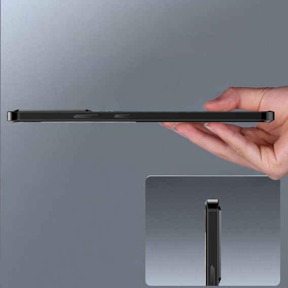 Ochranné puzdro na fotoaparát pre Sony Xperia 5 V, CamShield MagSafe, transparentné / čierne