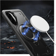 Puzdro pre Samsung Galaxy A36, Military MagSafe, čierne