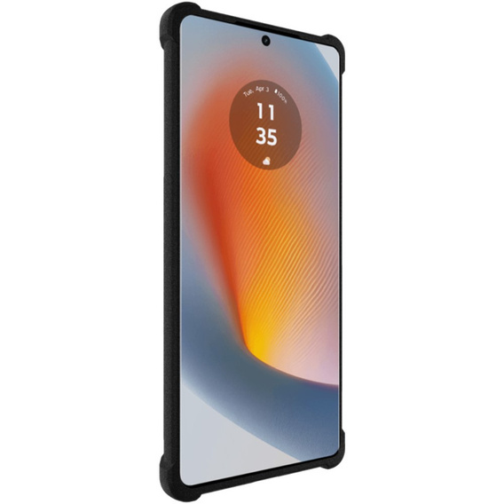 IMAK Obal na mobil pre Motorola Edge 50 Fusion 5G, Dropproof, čierne