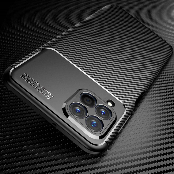 Obal na mobil pre Samsung Galaxy M53 5G, Carbon Gel, čierne