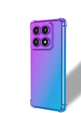 Puzdro pre Xiaomi 14T Pro, Gradient Dropproof, Fialová / modrá