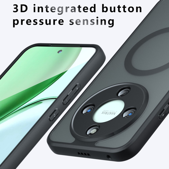 Matný obal pre MagSafe pre Honor Magic 8 Lite