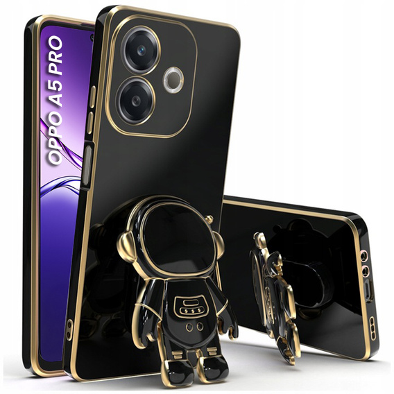 Obal na mobil pre Oppo A5 Pro 5G, Astronaut, čierne