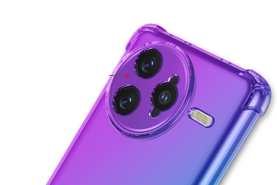 Puzdro pre Xiaomi Poco F7 Ultra, Gradient Dropproof, Fialová / modrá