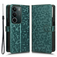 Flipové puzdro pre Realme C71, Wallet Rhombus, zelený