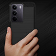 Obal na mobil pre Realme C71, Carbon, čierne
