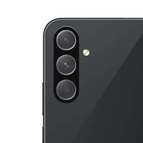 2x tvrdené sklo ERBORD na kameru Samsung Galaxy A34 5G, čierne
