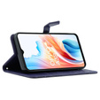 Klapkové puzdro pre Oppo A38 4G / Oppo A18 4G, Mandala, fialové