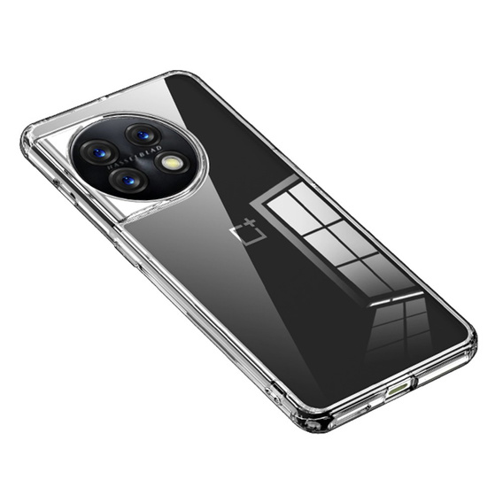 Obal na mobil pre OnePlus 11 5G, Fusion Hybrid, priehľadné
