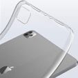 Puzdro pre iPad Pro 11" 2022/2021/2020/2018 (4/3/2/1 gen.), silikónové, priehľadné