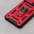 Obal na mobil pre Motorola Edge 40 Neo, CamShield Slide, červené