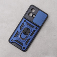 Obal na mobil pre Motorola Moto G84 5G, CamShield Slide, modré