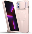 Puzdro pre iPhone 13 Pro Max/12 Pro Max Suritch Shockproof, Suritch Shockproof, pre MagSafe, ružové