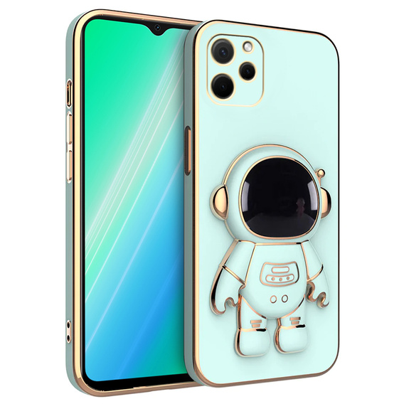 Obal na mobil pre Huawei Nova Y61, Astronaut, zelený