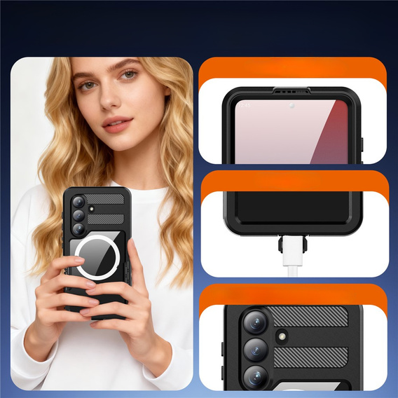 Vodotesné puzdro REDPEPPER pre Samsung Galaxy S26 Plus