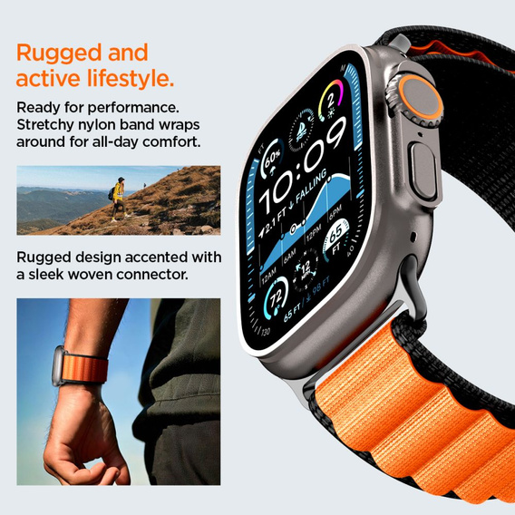 Spigen WBF1 remienok pre Apple Watch 8/9/10/11/SE/Ultra 1/2 (44/45/46/49 mm)
