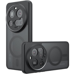 Puzdro pre Xiaomi 15 Ultra, pre MagSafe, ERBORD Matt Case, čierny