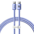 Kábel Baseus Crystal Shine USB-C na USB-C 100 W pre zariadenia s portom USB-C