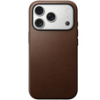 Puzdro Nomad pre iPhone 17 Pro Max, moderné kožené puzdro, hnedé