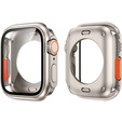 Pasek Nylonowy do Apple Watch 1/2/3/4/5/6/7/8/SE/ULTRA 42/44/45/49mm, Pomarańczowy