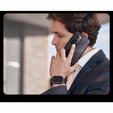 Puzdro DuxDucis pre Oppo Reno 12, Aimo case, transparentné / čierne