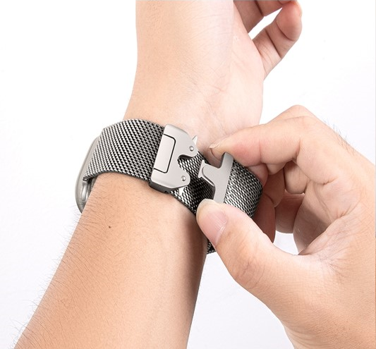 Bransoleta do Apple Watch 1/2/3/4/5/6/7/8/SE/ULTRA 42/44/45/49 MM, Czarna