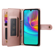 Klapkové puzdro pre Samsung Galaxy A36 5G, Wallet Zipper Pocket, ružové
