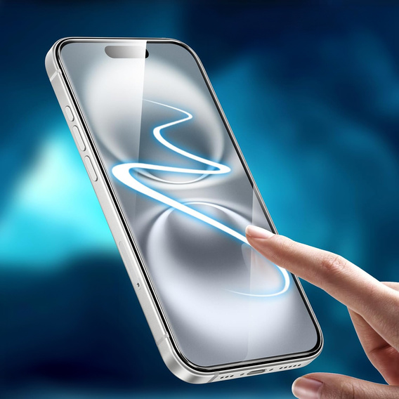 2x tvrdené sklo ERBORD 9H Hard Glass na displeji pre iPhone 16