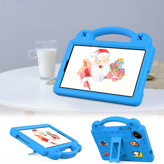 Detské puzdro pre Xiaomi Redmi Pad SE 8.7", Cute Patterns, so stojanom, modré