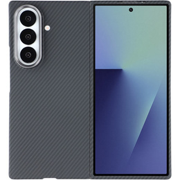 Puzdro z aramidových vlákien pre Samsung Galaxy Z Fold7, pre MagSafe, čierne