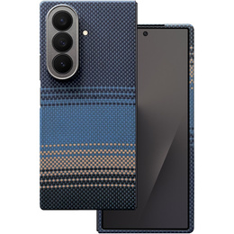 Puzdro pre Samsung Galaxy Z Fold6 5G - magnetické aramidové vlákno, modré