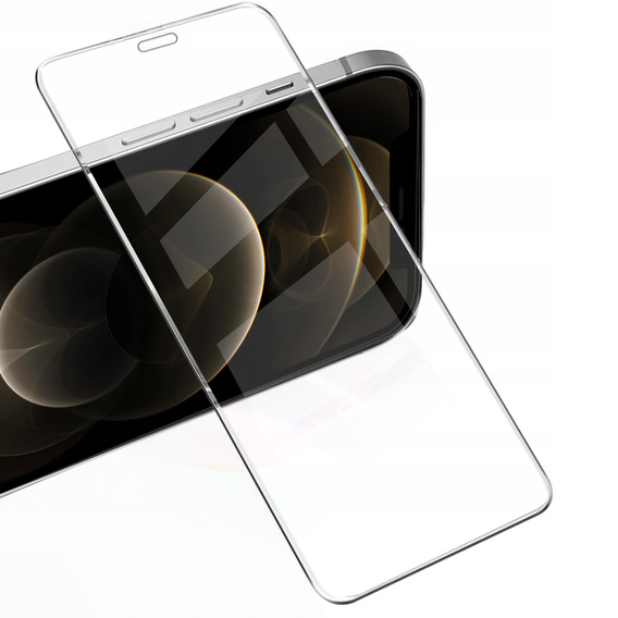 2x tvrdené sklo pre iPhone 12 Pro Max, ERBORD 9H Hard Glass na displeji