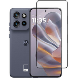 3D tvrdené sklo pre Motorola Edge 50 Neo / Motorola ThinkPhone 25, čierny rám