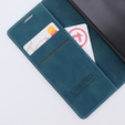 Puzdro pre Xiaomi Redmi Note 12S, ERBORD Vintage, peňaženka s chlopňou, modré